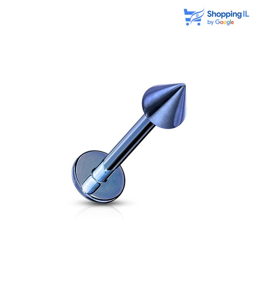 עגיל לברט שפיץ מצופה טיטניום - עגיל לברט שפיץ עשוי מתכת רפואית מצופה טיטניום. העגיל בעיצוב קלאסי של לברט ומצופה טיטניום. צבע - ירוק, שחור, כחול, סגול, ריינבו מידה - מגיע בעובי של 1.2 מ"מ ובאורך 8/6 מ"מ מידת סוגר - 3 מ"מ  העגיל מיועד בעיקר לאזורים הבאים: - פירסינג קונץ' - פירסינג הליקס - פירסינג פלאט - פירסינג טראגוס - פירסינג לברט