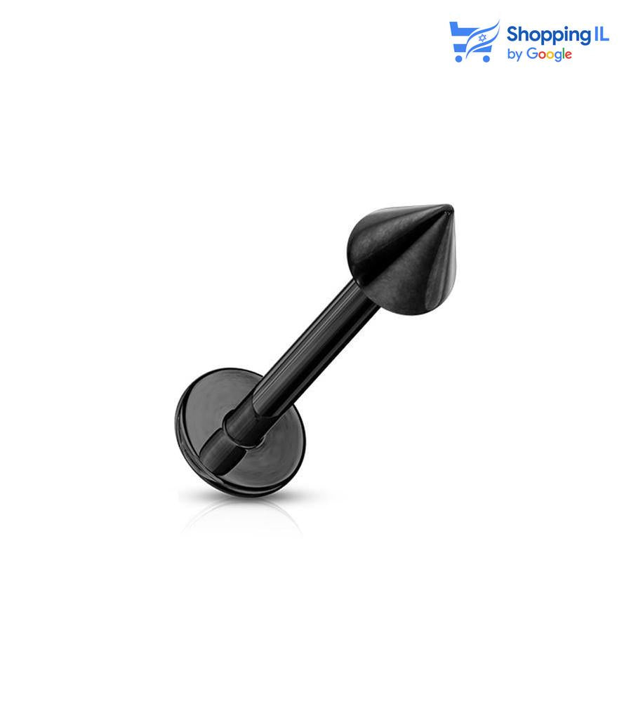 עגיל לברט שפיץ מצופה טיטניום - עגיל לברט שפיץ עשוי מתכת רפואית מצופה טיטניום. העגיל בעיצוב קלאסי של לברט ומצופה טיטניום. צבע - ירוק, שחור, כחול, סגול, ריינבו מידה - מגיע בעובי של 1.2 מ"מ ובאורך 8/6 מ"מ מידת סוגר - 3 מ"מ  העגיל מיועד בעיקר לאזורים הבאים: - פירסינג קונץ' - פירסינג הליקס - פירסינג פלאט - פירסינג טראגוס - פירסינג לברט