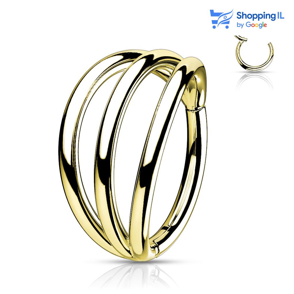 עגיל קליקר מיי - ריי | טיטניום