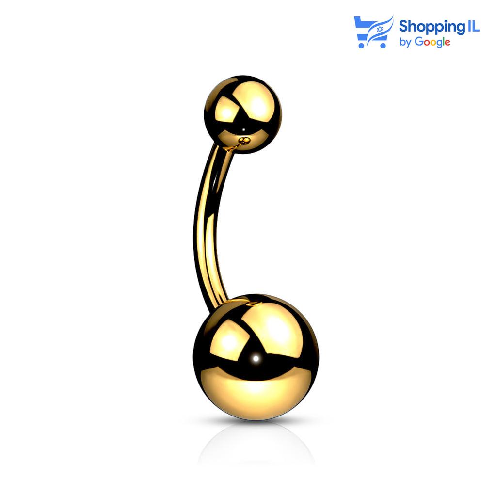 10 מ"מ  סוגרים - 6&4  העגיל מיועד בעיקר לאזורים הבאים: - פירסינג בטבור