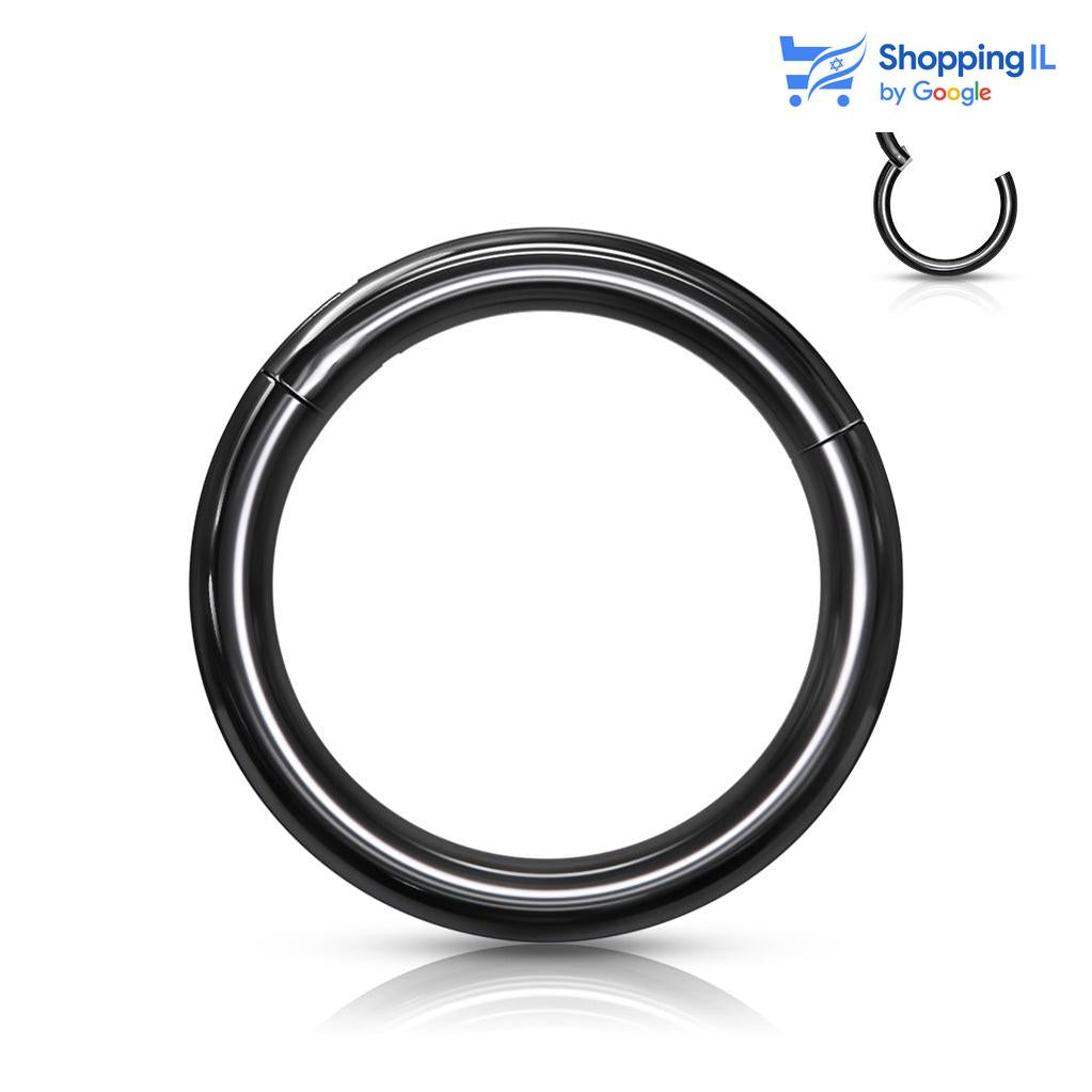 10 מ"מ  העגיל מיועד בעיקר לאזורים הבאים: - פירסינג הליקס - פירסינג טראגוס - פירסינג ספטום - פירסינג קונץ' - פירסינג בפיטמה - פירסינג דיית' - כמובן שניתן לענוד את העגיל גם באזורים אחרים (: