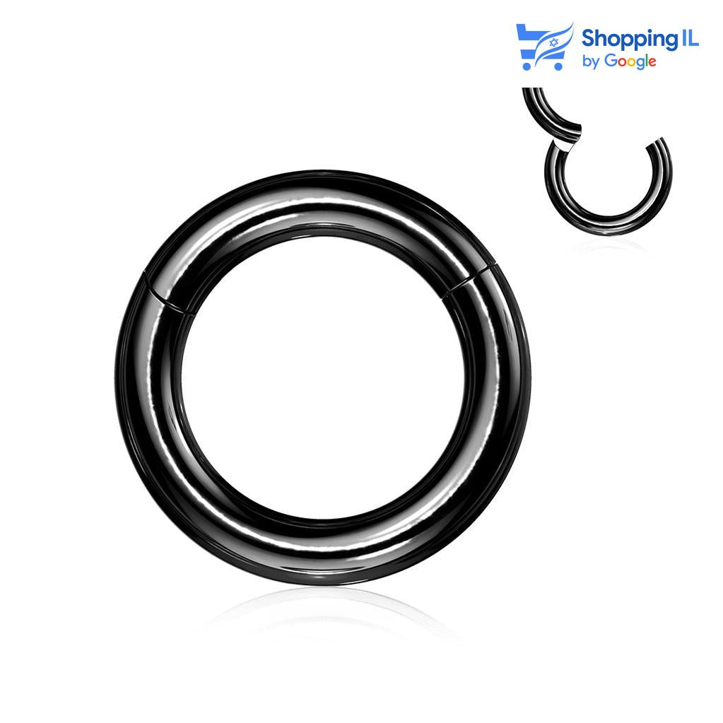 12 מ"מ  העגיל מיועד בעיקר לאזורים הבאים: - כתוספת לעגיל הרחבה